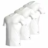 adidas Herren Unterwäsche V Neck Shirt (3PK) - Active Core Cotton