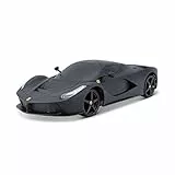 Maisto Tech R/C Ferrari LaFerrari: Ferngesteuertes Auto im Maßstab 1:24, 2,4 GHz, mit Pistolengriff-Steuerung, ab 5 Jahren, 20 cm, matt schwarz (581530-2)