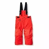Amazon Essentials Unisex Kinder Ski- und Schneehosen, Kräftiges Mohnrot, 9 Jahre