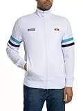 Ellesse Herren Roma Track Jacke, White, XL