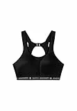 Champion Damen Shock Absorber S06S7-Ultimate Run Bra Padded Sport-BH, Undurchsichtige, Schwarz, 80D