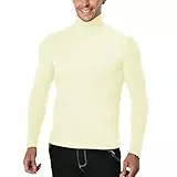 MEETYOO Herren Thermounterwäsche Oberteile, Thermoshirt Langarm Kompressionsshirt Funktionsshirt Atmungsaktiv Thermounterhemd Männer Sportshirt für Running Fitness Gym