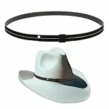 Gamboa Hutbänder Western-Accessoires für Damen und Herren Hutgürtelband im Lederstil