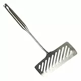 Cabilock Silikonspatel 1stk Fischspatel Aus Edelstahl Metall Grillen Turner Spargelheber Steak Spachtel Grill Spachtel Fisch Fisch Kochen Turner Schaber Antihaft Rostfreier Stahl