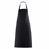 LEIBER Latz-Schürze - 100cm lang - schwarz