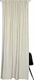 Esprit Home 70334-030-140-250 Baia Schal mit verdeckter Schlaufe, Stoff, Natur, 250 x 140 cm