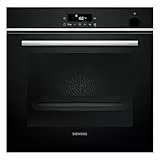 Siemens iQ300, Einbau-Backofen mit Dampfunterstützung, 60 x 60 cm, Edelstahl, HR532GBS3