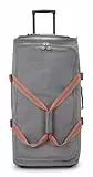 Kipling Teagan L Große Reisetasche mit Rollen, hochkant, Inviting Grey (Grau)