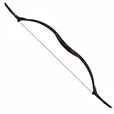 Traditionelles Bogenschießen Handgefertigt 30-50 lbs Recurve Bogen Langbogen (55lbs)