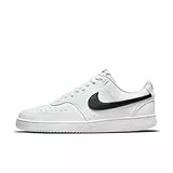 Nike Damen Court Vision Lo Nn Gymnastikschuh, White Black White, 42.5 EU