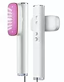 Hgtraco Dampfglätter, 2-in-1 Reisedampfglätter, 1200W Steamer Iron, 15s Schnellaufheizung, 220–240V EU Spannung, Handlicher & Tragbarer Steamer Dampfglätter für Globale Reise & Urlaub, Weiß