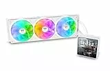 Thermaltake TH360 V3 Ultra ARGB | All-in-One Wasserkühlung | 3,95' TFT LCD Display | Rotierbarer Pumpenkopf | Single Frame Lüfter | Snow