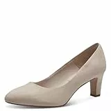 Tamaris Damen Klassische Pumps, Frauen Pumps,TOUCHit-Fußbett,Absatzschuhe,stöckelschuhe,Businessschuhe,büro,Office,elegant,rot,Ivory,40 EU