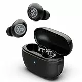 JLab Go Pop ANC In Ear Kopfhörer Bluetooth, Active Noise Cancelling kabellose Kopfhörer 24+ Std. Spielzeit, True Wireless Earbuds, IP55 schweißresistent, Multipunkt, Schwarz
