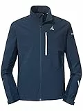 Schöffel Herren Softshell Jacket Rinnen M, wind- und wasserabweisende Winter Wanderjacke mit Body Mapping Technologie, atmungsaktive Outdoorjacke für Wintersport, navy blazer, 50