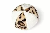 Karlie Safari Ball, Hundespielzeug, Plüsch, Weiß/Braun, Durchm.11 cm