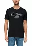 s.Oliver Baumwoll-T-Shirt mit Logo-Print