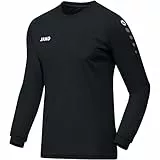 JAKO Herren Trikot Team (Langarm), Schwarz, XL