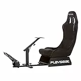 PLAYSEAT Evolution SIM Racing Cockpit | Komfortabler Gaming Rennsitz für PC & Konsole | Unterstützt Direct Drive | Mit Allen gängigen Lenkrädern und Pedalen kompatibel | Alcantara Edition