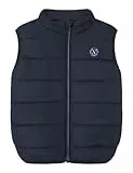 NAME IT Jungen Nkmmylane Vest Noos Pufferweste, Dark Sapphire, 158 EU