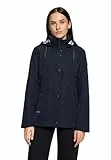 Gil Bret Damen Sommerjacke mit Abnehmbarer Kapuze 46, Dunkelblau