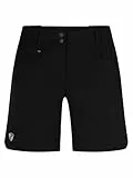 Ziener Damen NEJA Outdoor-Shorts/Rad- / Wander-Hose - atmungsaktiv,schnelltrocknend,elastisch, Black, 44