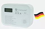 CO Melder Smartwares PD-8826 Kohlenmonoxid-Melder - Sensor mit 10 Jahren Lebensdauer – Batterie mit 1 Jahr Lebensdauer