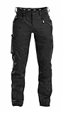 DASSY® Helix Stretch-Arbeitshose - Größe 54 - SCHWARZ