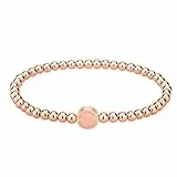 LIEBESKIND BERLIN Beads 6mm mit Logotag in Edelstahl