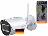 LUPUS – LE202 3MP WLAN IP Kamera für draußen, SD Slot, 100° Winkel, Deutscher Hersteller, iOS + Android App, integrierbar in die LUPUS Smarthome Alarmanlage, inkl. PC/MAC-Software, Version 2021