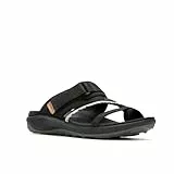 Merrell Damen Terran 4 Pfosten Schiebe-Sandalen, Schwarz, 39 EU