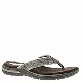 Skechers Herren Supreme Bosnia Sandal Zehentrenner, Braun (Choc), 39.5 EU