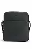 BOSS Herren Crosstown_ns Pocket Reporter Bag, Black1, Einheitsgröße EU
