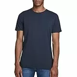JACK & JONES Male T-Shirt Einfarbig T-Shirt