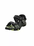 Superfit Jungen Henry Knöchelriemen Riemchensandalen, SCHWARZ, 35 EU
