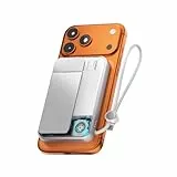 sharge ICEMAG 3 Magsafe Powerbank 10000mAh, Qi2.2 25W Magnetische Powerbank mit Active Cooling 3.0, 35W USB-C Schnellladung mit integriertem Kabel, Transparentes RGB Design für iPhone 17
