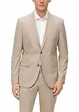 s.Oliver Black Label Herren 2140779 Business-Anzug Jacke, Beige 80m1,94