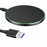35W Wireless Charger Kabellose Induktive Ladestation Qi Schnellladegerät Induktives Ladegerät Kompatibel mit iPhone 16 15 14 13 12 Pro Samsung Galaxy S24 S23 S22 S21 AirPods 4 3 2