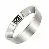 NEOUZA Espresso-Dosiertrichter, Ring, Edelstahl, kompatibel mit Kaffeemaschinen-Siebträger für das Stampfen (51 mm)