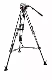 Manfrotto Dreibein-Stative 504HD,546BK, Schwarz,