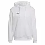 adidas Herren Entrada 22 Sweat Hoodie, White / Black, M