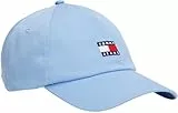 Tommy Jeans Damen Cap Heritage Core 5 Panel aus Baumwolle, Blau (Cloudy Blue), Einheitsgröße