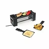 Tristar Raclette-Mini-Grill, 400 W, Für 2 Personen, Kompaktes Design Mit Antihaftoberfläche, Gleichmäßige Hitzeverteilung Und Einfache Reinigung, RA-2751