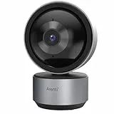 ARENTI DOME1-N Intelligente 5 MP WLAN-Innenkamera mit Schwenk- und Neigefunktion, Nachtsicht, Zwei-Wege-Audio und KI-basierte Erkennung