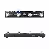 M-VAVE Chocolate Plus Wireless MIDI Fußschalter 4 Tasten BT Wiederaufladbar, APP-Steuerung