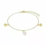 s.Oliver Armband 925 Sterling Silber/Edelstahl für Damen, Armschmuck, Herz, Kommt in Schmuck Geschenk Box