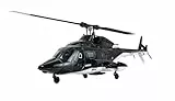 Amewi Bell 222 Airwolf Pro Helikopter 6-Kanal 3D/6G RTF ferngesteuert RC, Schwarz