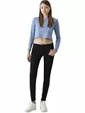 LTB Jeans Damen Molly Jeans, Black To Black Wash, 27W / 30L