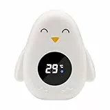 Badethermometer Baby, Digitales Wasserthermometer, Thermometer Baby, mit LED-Warnleuchte Temperaturwarnfunktion, geeignet für Kleinkinder Badewannen Pools