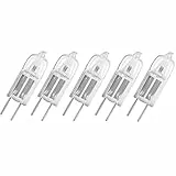 Osram 5er Pack Halostar Starlite 64425 S 20 Watt 12 Volt G4 warmweiß 2800 Kelvin | Halogen-Stiftsockellampe dimmbar | 300 Lumen